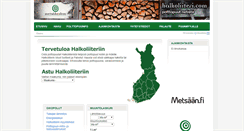 Desktop Screenshot of halkoliiteri.fi